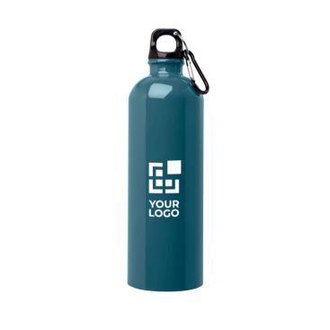 Borraccia in acciaio inox riciclato con moschettone da 750ml