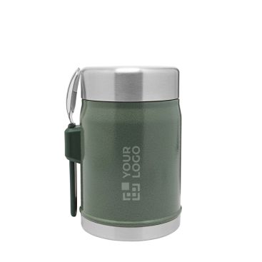 Contenitore alimenti con posate e coperchio isolante con valvola 400ml