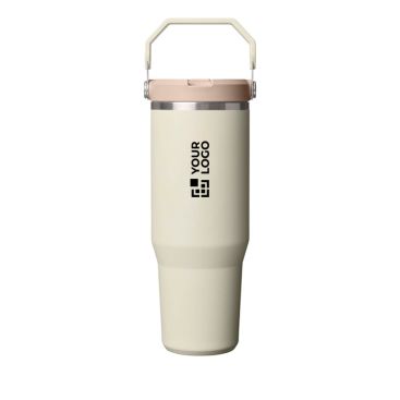 Bicchiere termico Stanley 890ml con cannuccia pieghevole antigoccia
