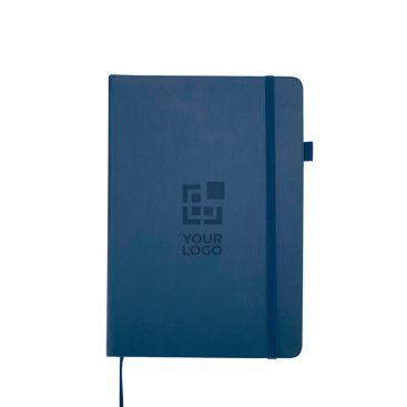 Taccuino A5 con copertina rigida in similpelle e pagine a righe JournalBooks