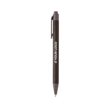 Penna a sfera in carta crush e PLA con inchiostro nero