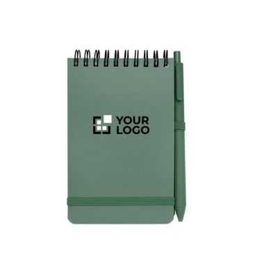 Taccuino A6 a righe con copertina in plastica raccolta in zone costiere