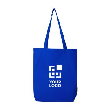 Borsa tote in cotone biologico con fondo largo 11L 180 g/m2