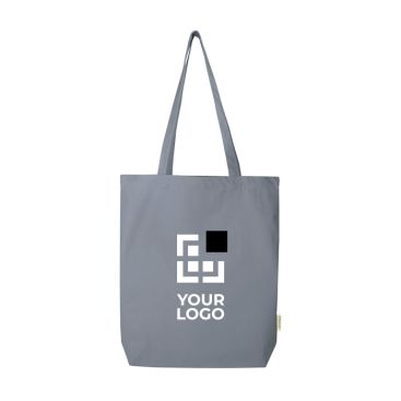 Borsa tote in cotone biologico con base larga 10L 270 g/m²