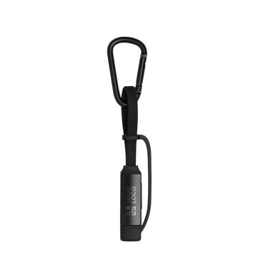 Cavo di ricarica 3 in 1 con moschettone e ricarica rapida da 65W