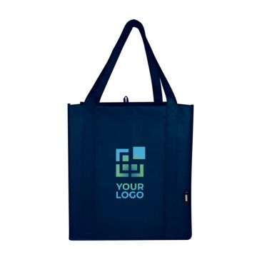 Shopper multiuso in poliestere riciclato con base di supporto 29L