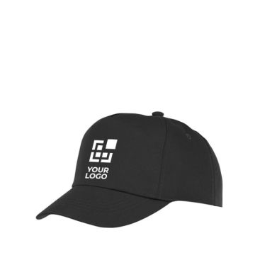 Cappellino baseball bimbi a strappo in cotone 175g/m2 con stampa