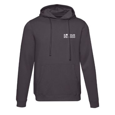 Felpa unisex con cappuccio e interno garzato 280 g/m2 Elevate