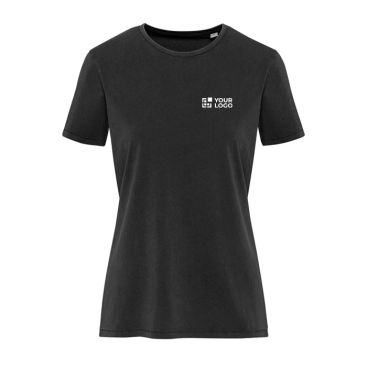 T-shirt da donna a maniche corte in cotone ring-spun 160 g/m2 Elevate