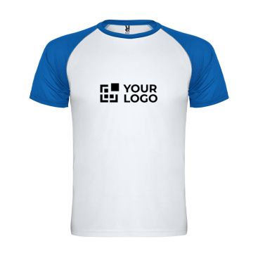 T-shirt sportiva bambino maniche corte 140g/m2 Roly Indianápolis 