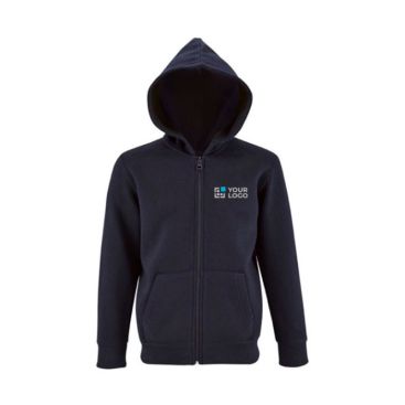 Felpe con zip personalizzate e cappuccio per bambini
