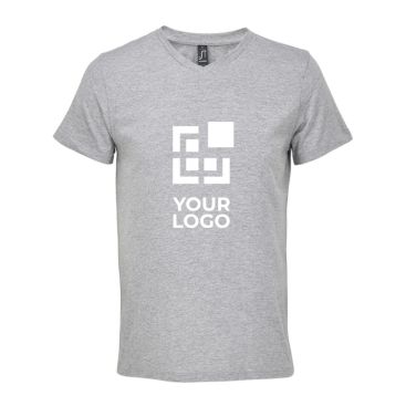 T-shirt unisex in cotone semi-pettinato con scollo a V SOL'S