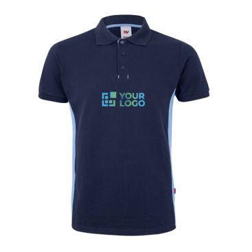 Polo a maniche corte in piqué di cotone e poliestere 180 g/m2 Velilla 