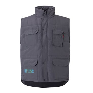 Gilet multitasche imbottito in poliestere 220 g/m2 Velilla 