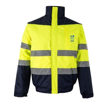 Giubbotto da lavoro imbottito con rivestimento in PU 180 g/m2 Velilla 