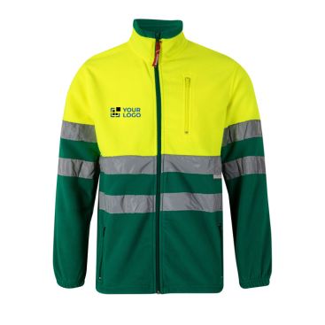 Felpa da lavoro unisex con riflettenti 280 g/m2 Velilla 