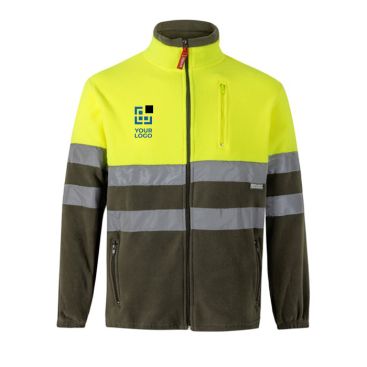 Giacca softshell riflettente in poliestere ed elastan 280 g/m2 Velilla 