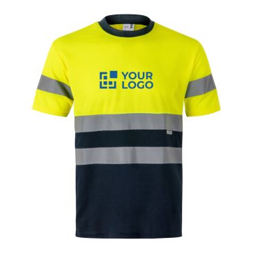T-shirt tecnica da lavoro alta visibilità poliestere 140 g/m2 Velilla 