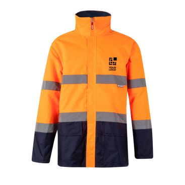 Parka da lavoro extra large alta visibilità poliestere 190g/m2 Velilla 
