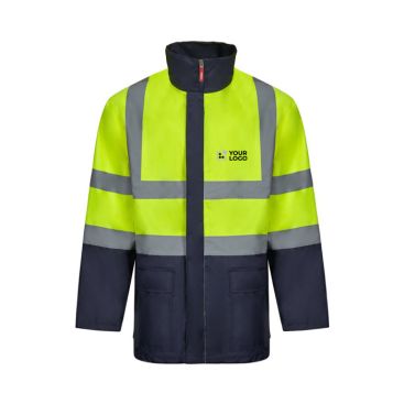 Parka da lavoro bicolore 4 in 1 in poliestere da 180 g/m2 Velilla 