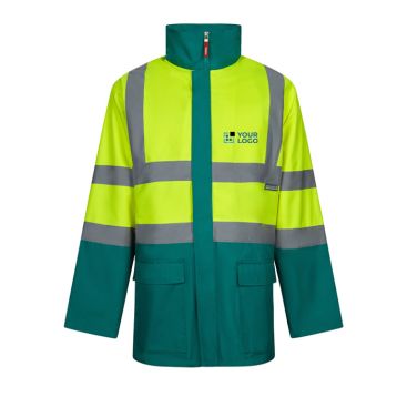 Parka da lavoro 4 in 1 in poliestere rivestito in PU 180 g/m2 Velilla 