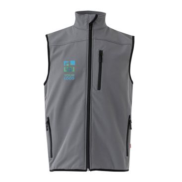 Gilet lavoro softshell fodera in pile in poliestere 280g/m2 Velilla 