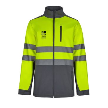 Giacca lavoro softshell extragrande con fodera in pile 280g/m2 Velilla 