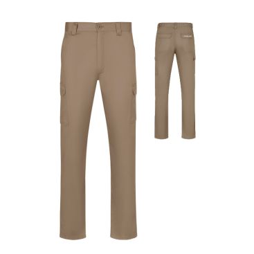Pantalone unisex in twill multitasche con vita elastica 190 g/m2 Velilla Pantalone unisex in twill multitasche con vita elastica 190 g/m2 Velilla