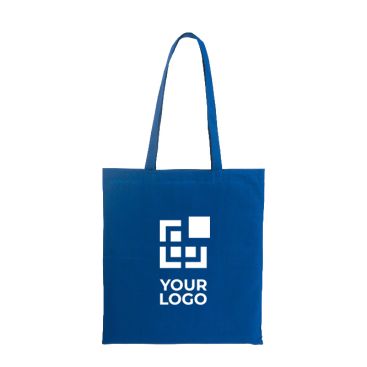 Shopper in cotone pubblicitaria per clienti 140 g/m2 Shopper in cotone pubblicitaria per clienti 140 g/m2