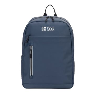 Zaino in pelle sintetica con cerniere impermeabili per PC 16''