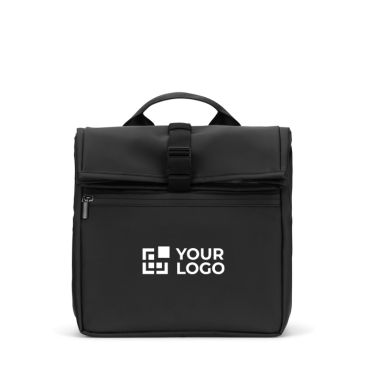 Borsa termica arrotolabile con chiusura regolabile in similpelle 7L