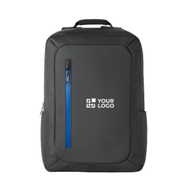 Zaino porta pc impermeabile con logo vista area di stampa