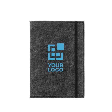 Block notes con copertina in feltro riciclato A5 pagine a righe