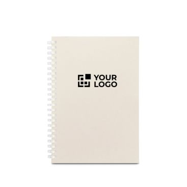 Taccuino A5 in carta riciclata con copertina flessibile a righe