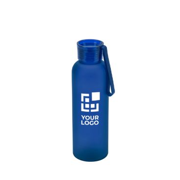 Borraccia in RPET con finitura opaca e tappo anti goccia 600 ml