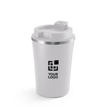 Bicchiere da viaggio in acciaio inox con interno in ceramica 470 ml