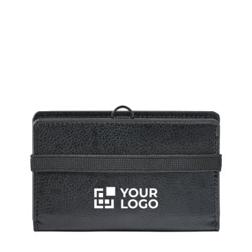 Portacarte con chiusura elastica e protezione RFID per 5 carte