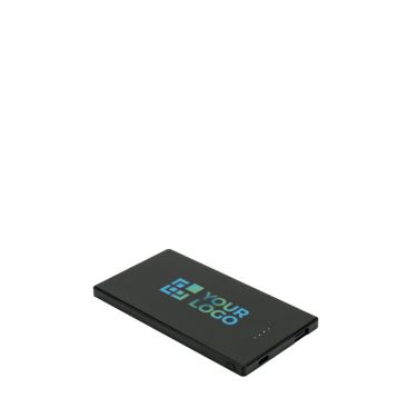 Power bank sottile e resistente in acciaio inox 5.000 mAh