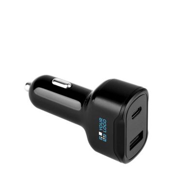 Adattatore per accendisigari ultra rapido con due porte USB