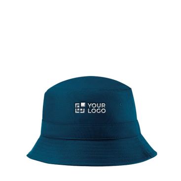 Cappello Miramare in tela di cotone e poliestere 220 g/m2
