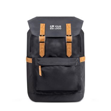Zaino in RPET impermeabile con chiusure magnetiche 15.6''