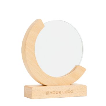 Trofeo in legno e vetro con design a globo e confezione regalo