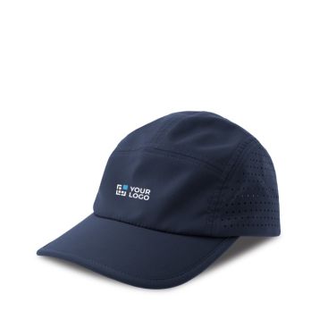 Cappello sportivo in poliestere riciclato con fascia antisudore 105g/m2