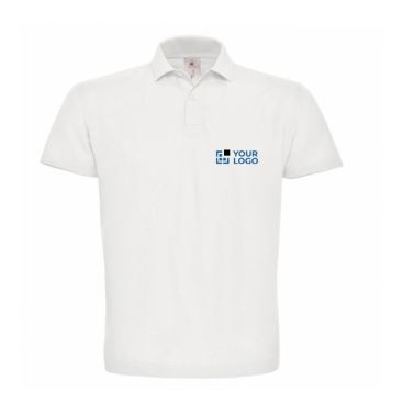Polo basica da uomo a maniche corte in cotone da 180 g/m2 B&C 