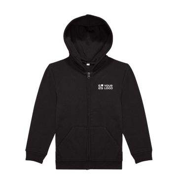 Felpa con cappuccio e zip in cotone 280 g/m2 B&C 