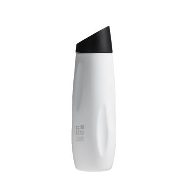 Borraccia termica in acciaio inox riciclato con supporto per cellulare 500ml