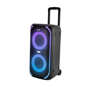 Altoparlante portatile con ruote e luci multicolore Fresh'n Rebel 640W
