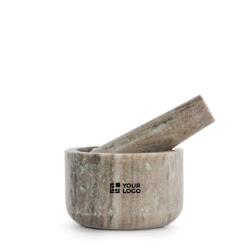 Mortaio in marmo travertino resistente marca Segaform