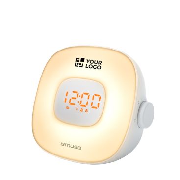 Radiosveglia Muse con luce graduale naturale e radio FM