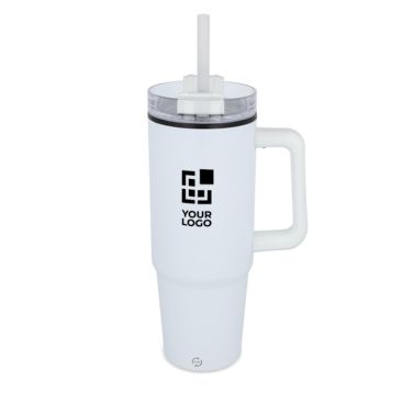 Tazza termica in acciaio inox compatibile con portabicchieri 800ml